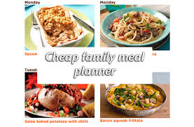 Cheap Weekly Meal Planner