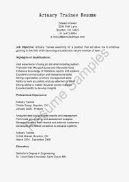 cover letter entry level actuary more
