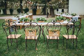 backyard wedding on a budget