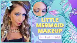 little mermaid makeup tutorial create