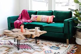 20 green velvet sofas that make a bold