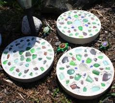 Beach Glass Crafts Sea Glass Mosaic