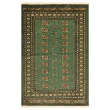 stani hand knotted bokhara wool rug