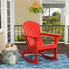 Westin Outdoor Mason Red Adirondack