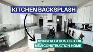 installing kitchen backsplash new
