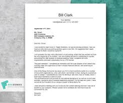 cover letter for a recent graduate