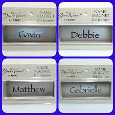 ganz it s your name magnets for frames