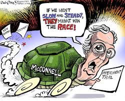 Reality tv by milt priggee, oak harbor, wa. Hands On Wisconsin Mcconnell The Turtle Speeds Ahead On Impeachment Opinion Wiscnews Com