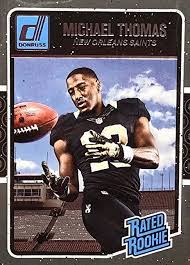 4.5 out of 5 stars. Amazon Com Michael Thomas 2016 Donruss Mint Rated Rookie Card 386 Picturing This New Orleans Saints Star In His Black Jersey Collectibles Fine Art