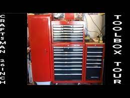craftsman 26 inch toolbox tour you