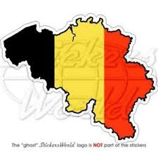 Durch klicken auf die karte oder diesen link können sie sie öffnen, drucken oder herunterladen: Belgien Landkarte Flagge Belgische Karte Fahne Auto Aufkleber Vinyl Sticker Ebay