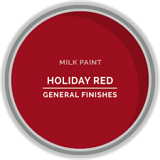 General Finishes Milk Paint Holiday Red