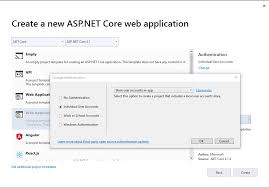 asp net mvc core application