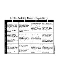 sample rubrics for essay writing Sample Essay Rubric for Elementary honeysweet us