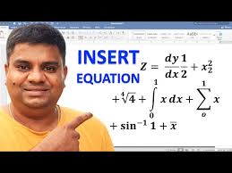 How To Insert Equation In Word Mac