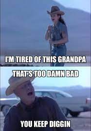Tired of this grandpa