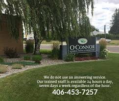 o connor funeral home of great falls