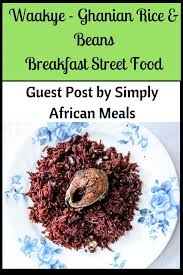 How to make street wanke stew / old fashioned brunswick stew recipe from lana s cooking : Waakye Ghanian Rice Beans Guest Post Global Kitchen Travels