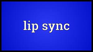 lip sync meaning you
