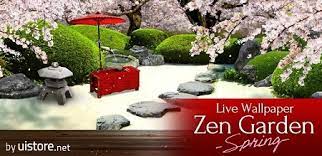 zen garden spring live wallpaper android