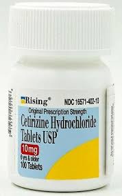 rising cetirizine hydrochloride