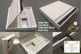 electrical floor box aluminium