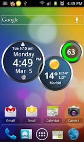 Google improves the weather widget what google has done now is to go. Clock Widget From Atrix Hd Now Available Via Apk File Looks Awfully Similar To Rings Digital Weather Clock Updated Talkandroid Com