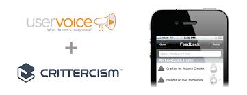 Uservoice Partners With Crittercism To Power Mobile Customer