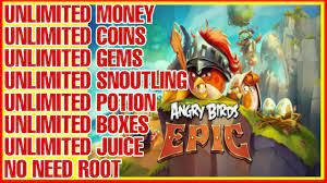✓ ANGRY BIRDS EPIC RPG - MOD (UNLIMITED MONEY/GEMS/COINS) - VERSION  3.0.27463.4821 - NO ROOT 👇 - YouTube