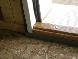 Door Threshold Adjustment Wood S Home