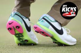 spy kicks golf shoes at the open