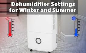Dehumidifier Settings For Winter And