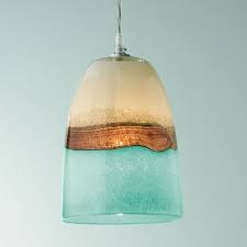 Strata Art Glass Pendant Light Glass