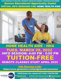 home health aide virtual info session
