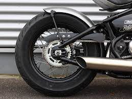 metal fender for motorcycle rear wheel