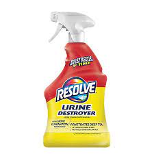 resolve urine destroyer stain odor