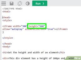 3 ways to resize iframes in html wikihow