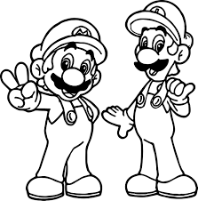 There are several games, including mario brothers, super mario bros. Super Mario And Luigi All Right Coloring Page Super Mario Coloring Pages Super Mario Bros Party Mario Coloring Pages