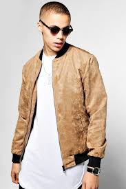 I ordered the ma1 black bomber jacket. Camel Faux Suede Zip Through Bomber Jacket Boohooman