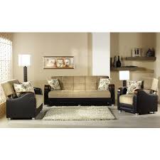Luna Living Room Set Fulya Brown By