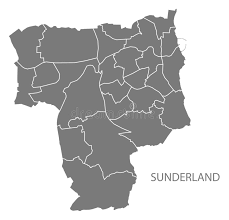 The #1 sunderland afc news resource. Sunderland City Map With English National Flag Illustration Stock Vector Illustration Of Modern City 131397756