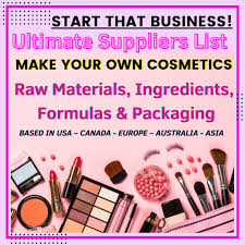give you a list of makeup and cosmetics
