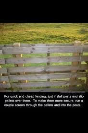 Diy Fence Fence Pallet Fence