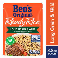 long grain and wild flavored rice