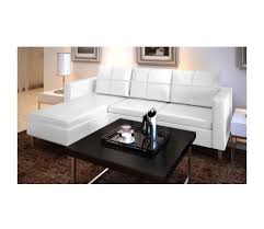 artificial leather sectional l shaped
