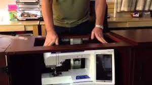 hydraulic lift on sewing cabinet works