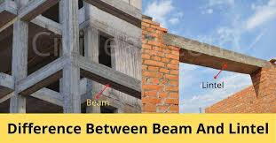 beam vs lintel difference between