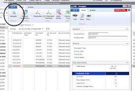 Tracking Production Order Variances In Microsoft Dynamics Nav