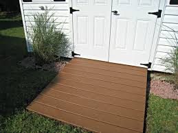 Build a ramp for a shed. Sprucing Up A Storage Shed Momhomeguide Com