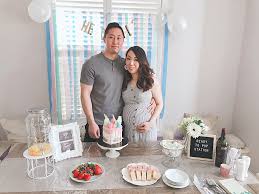 Get the tutorial at lovely indeed. Our Baby Gender Reveal Party Diy Party Decor Ting And Things